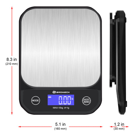 food scale size