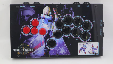 FightBox F1-PC Arcade Game Controller Custom Panel Project 2023/10/19