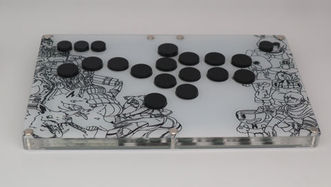 FightBox B10-PC Arcade Game Controller Custom Panel Project 2023/11/15