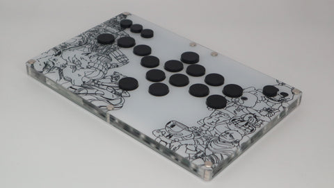 FightBox B10-PC Arcade Game Controller Custom Panel Project 2023/11/15