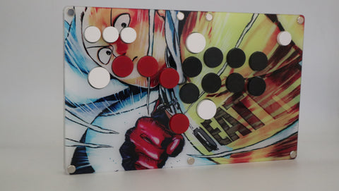 FightBox B10-PC Arcade Game Controller Custom Panel Project 2023/12/5