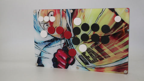 FightBox B10-PC Arcade Game Controller Custom Panel Project 2023/12/5