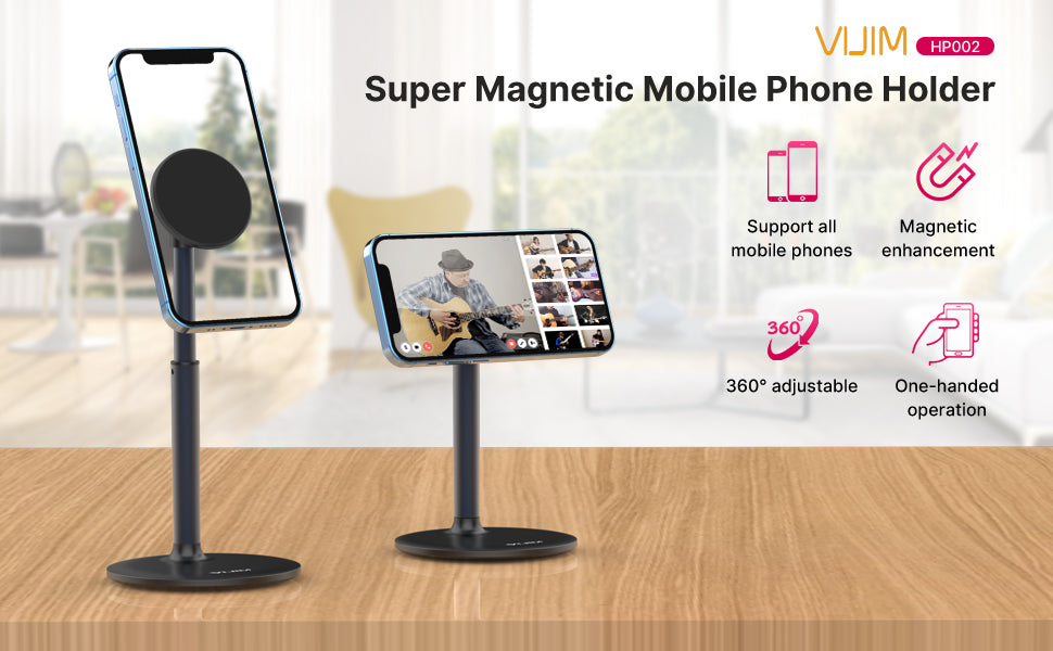 Magnetischer Schreibtisch-iPhone-Ständer