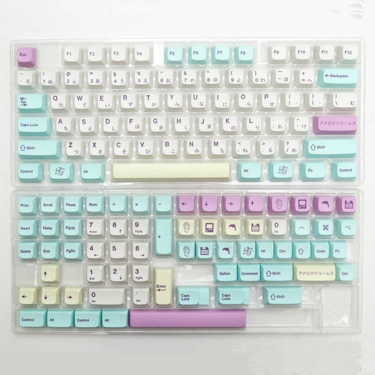 XDA Profile 140 PBT Keycap English Japanese Keycap