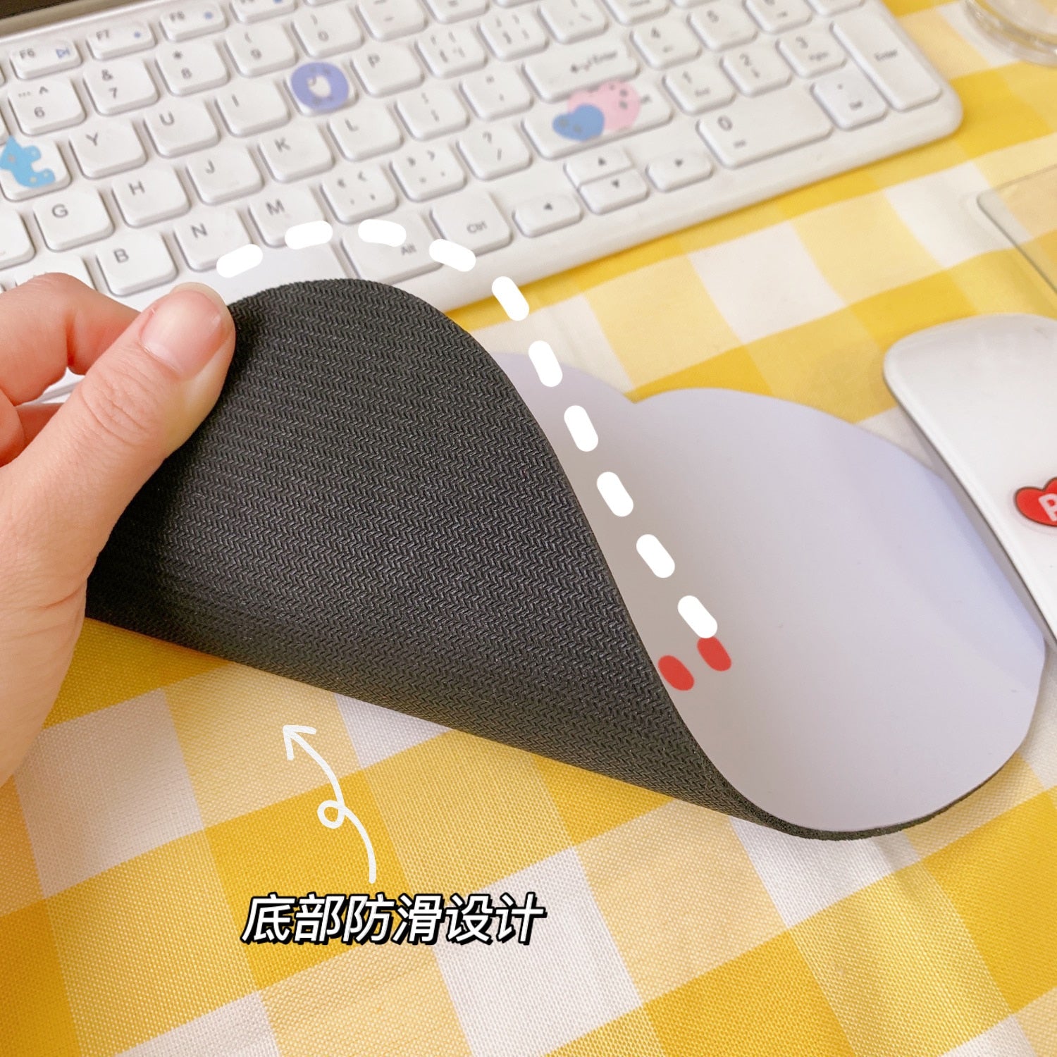 Cute Cartoon Cloud waterproof mousepad