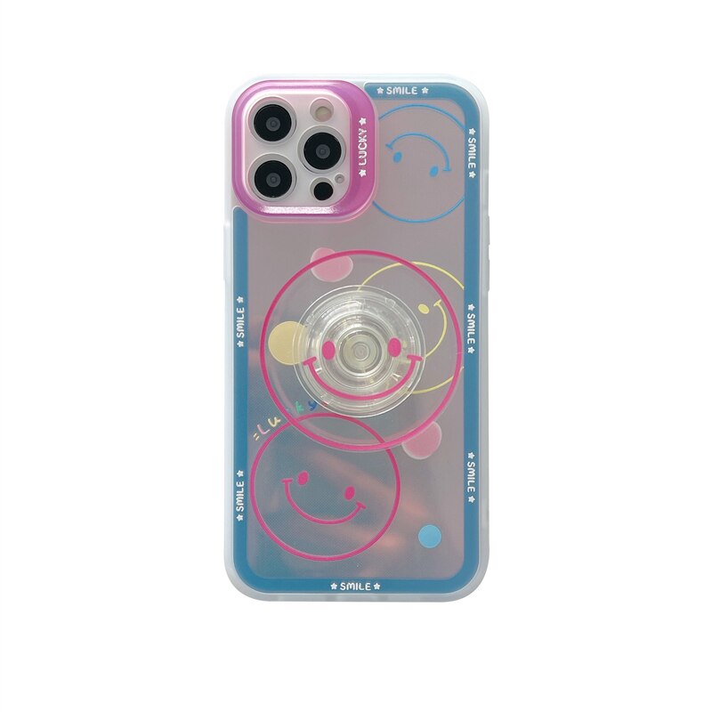 Cute iPhone case with phone grip