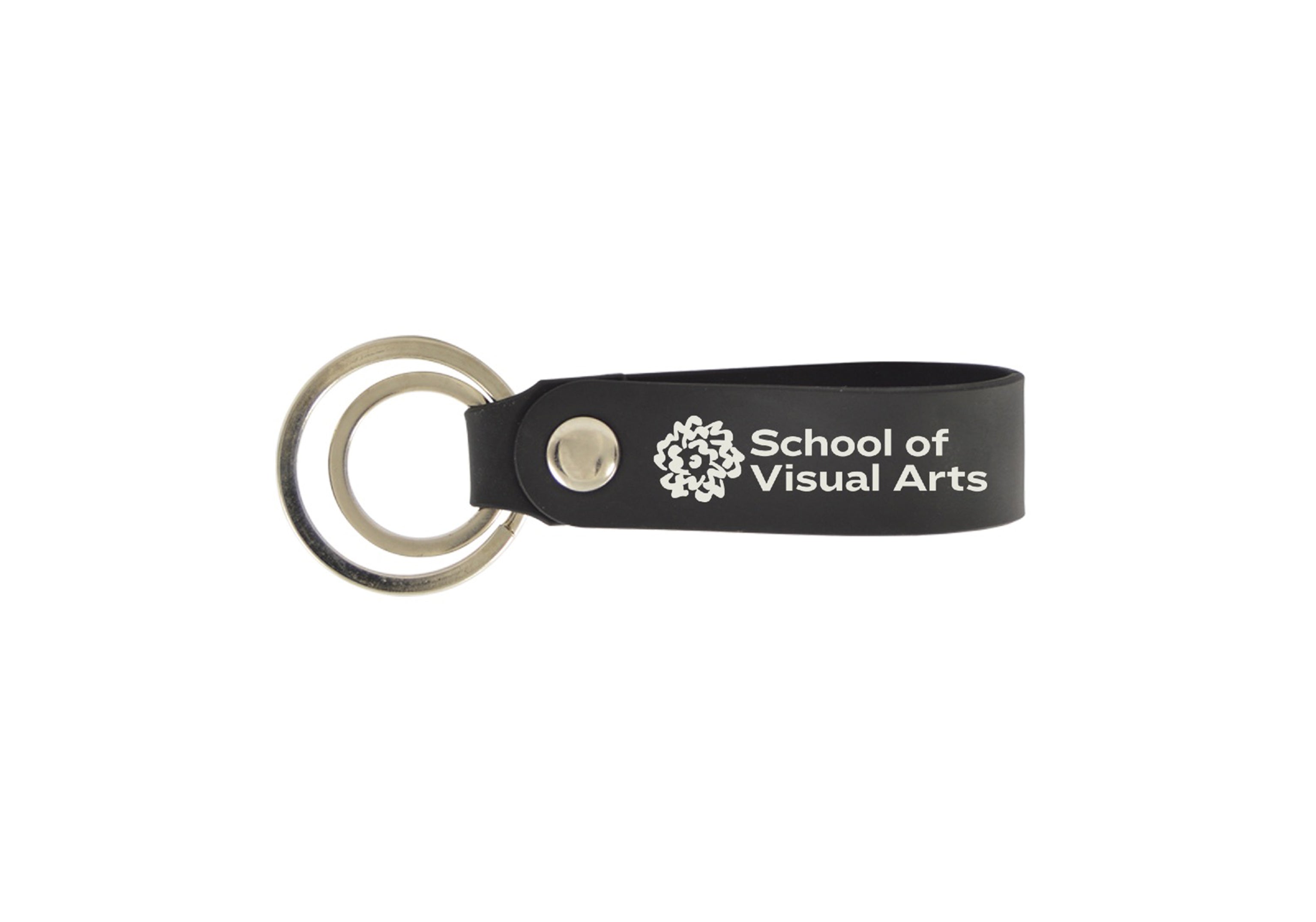 SVA Ringside Logo Silicone Double Ring Snap Key Chain (Multiple Colors)