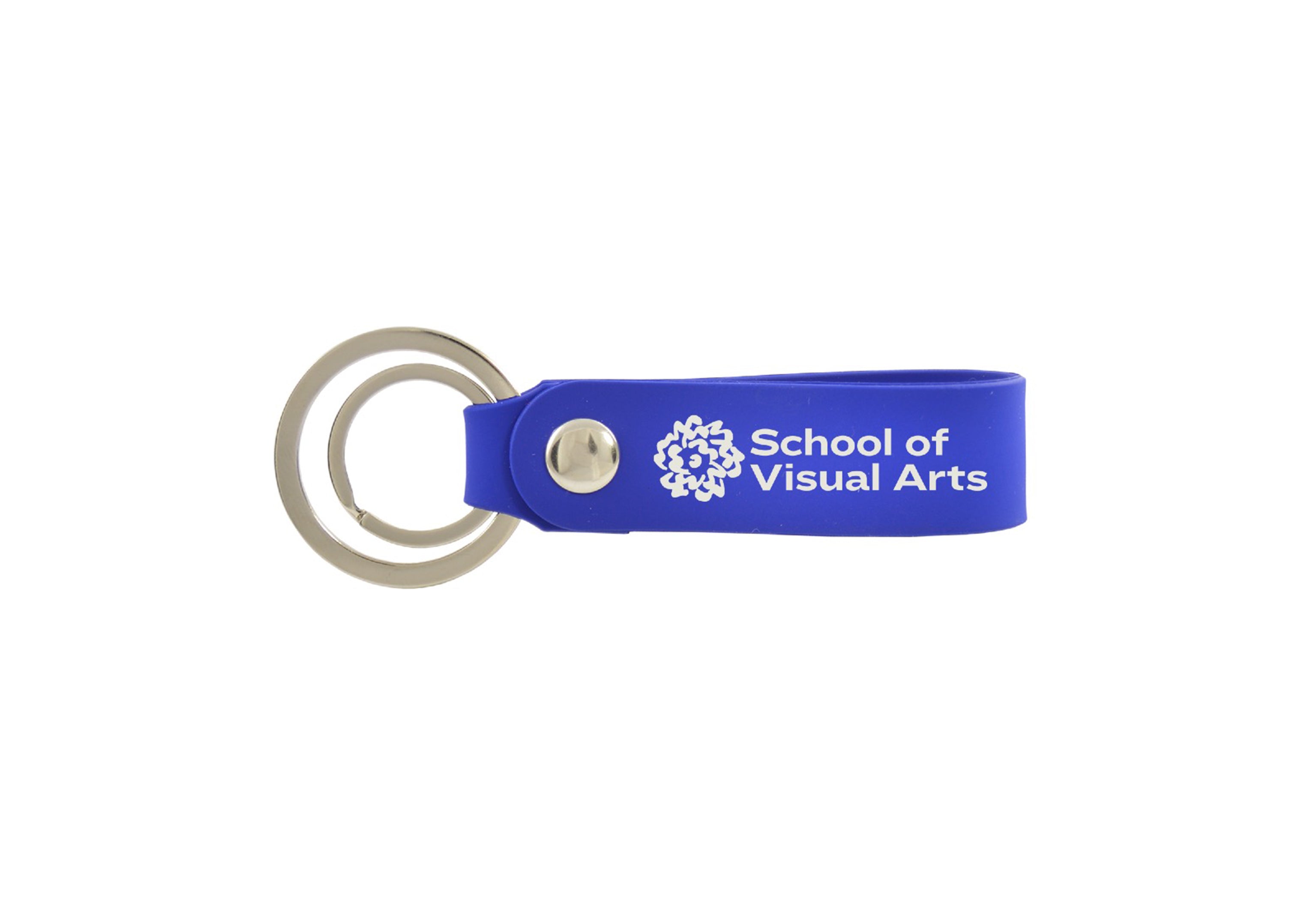 SVA Ringside Logo Silicone Double Ring Snap Key Chain (Multiple Colors)