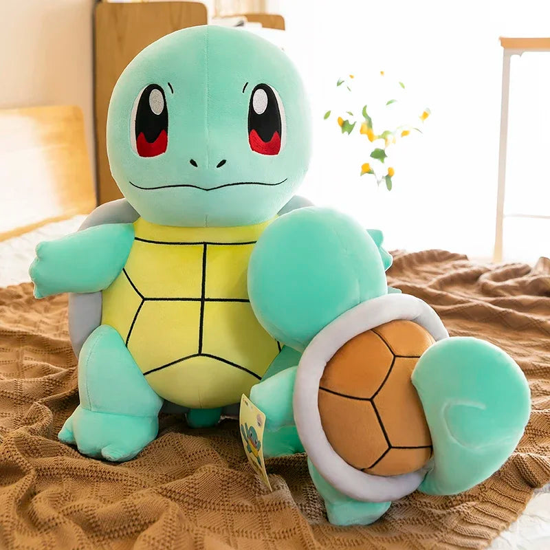 Big Size Pokemon Plush Toys Kawaii Stuffed Toys Cute Turtle Pillow Christmas Gift