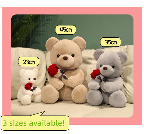 Rose Bear Plush Doll image4