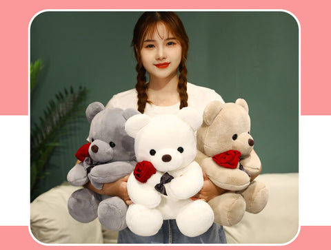 Rose Bear Plush Doll image1