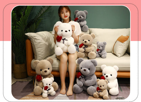 Rose Bear Plush Doll image2