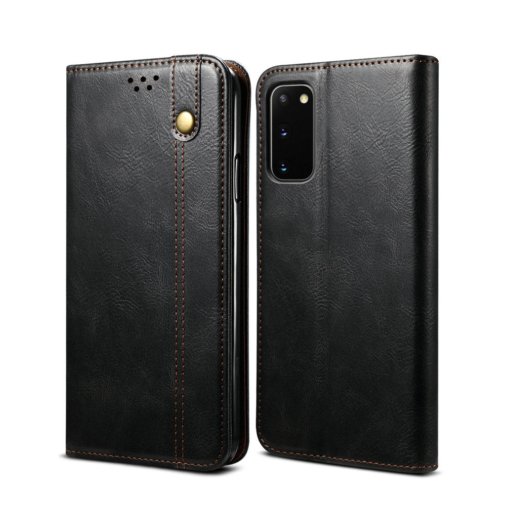 Case Luxury PU Leather Shockproof Flip Cover For Samsung Galaxy S20 FE, S20, S20 Plus, S20 Ultra