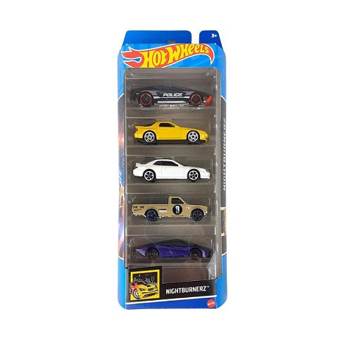 Hot Wheels | Set car | 5 pack NIGHTBURNERZ