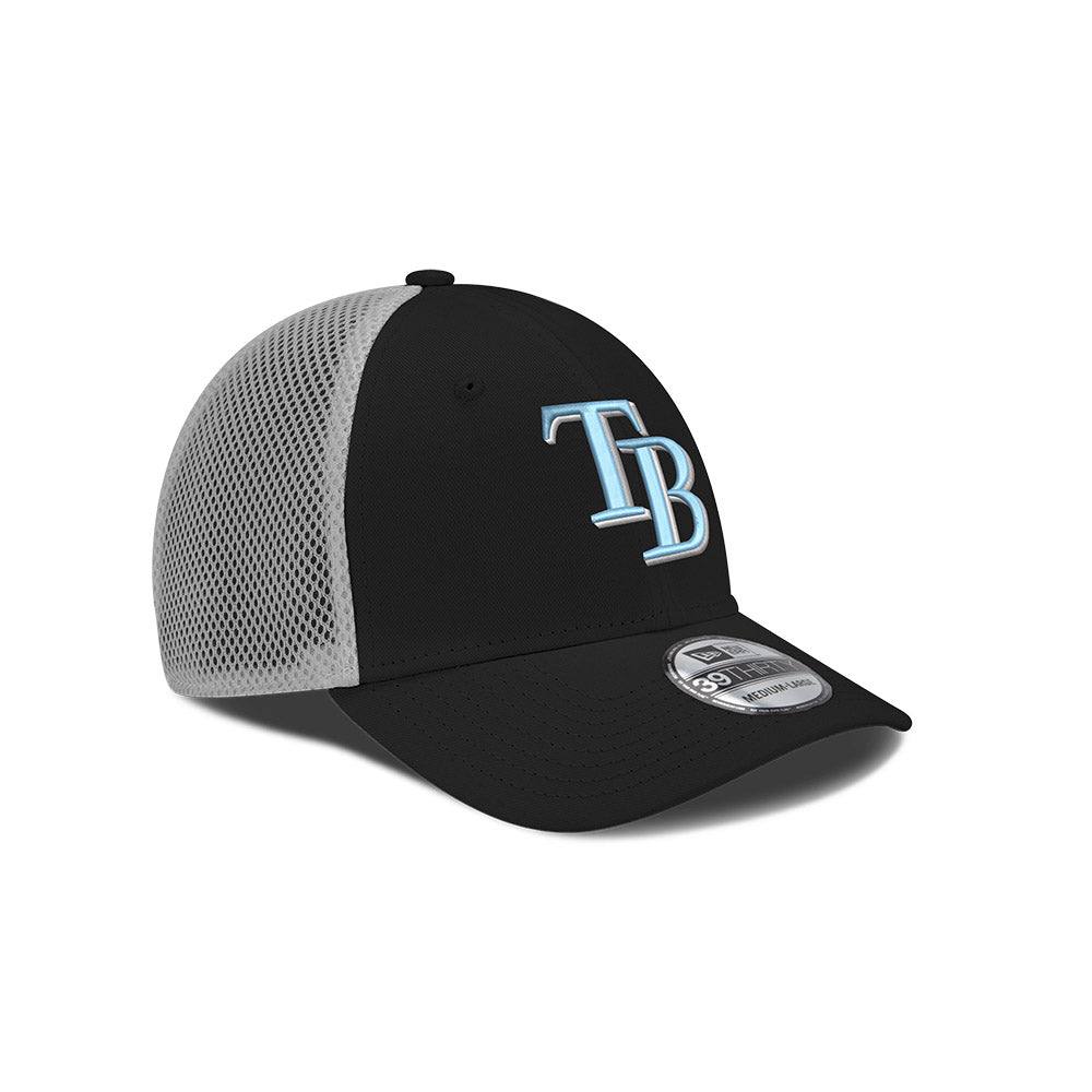 Rays New Era Black TB Neo 39Thirty Flex Fit Hat