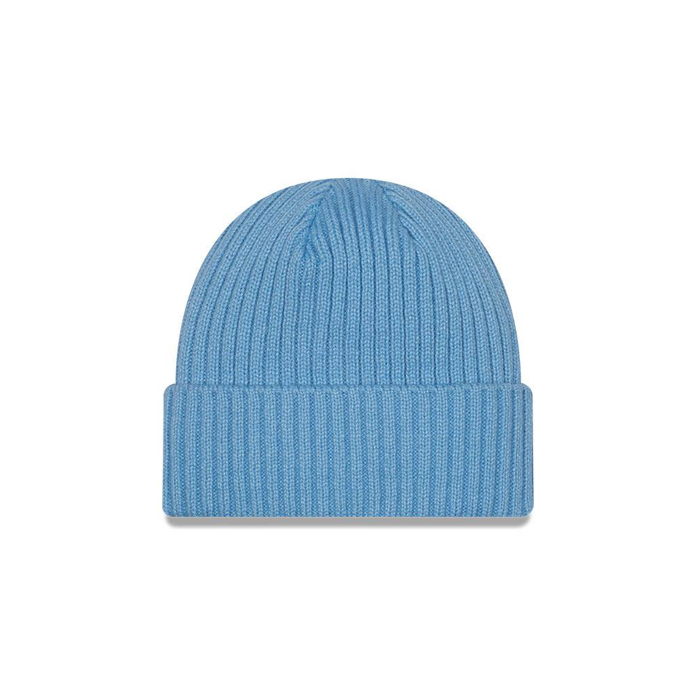 Rays New Era Columbia Blue TB Knit Hat