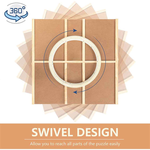 Rotating Jigsaw Puzzles Pieces