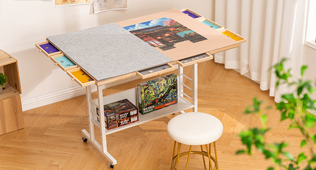 How to Make a Quick and Simple Jigsaw Table?