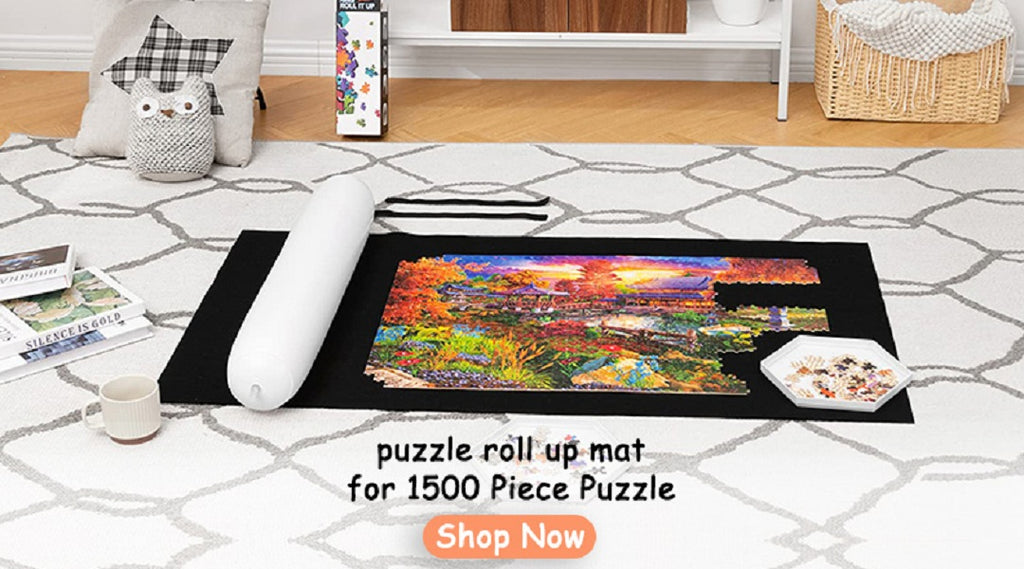 puzzle roll up mat