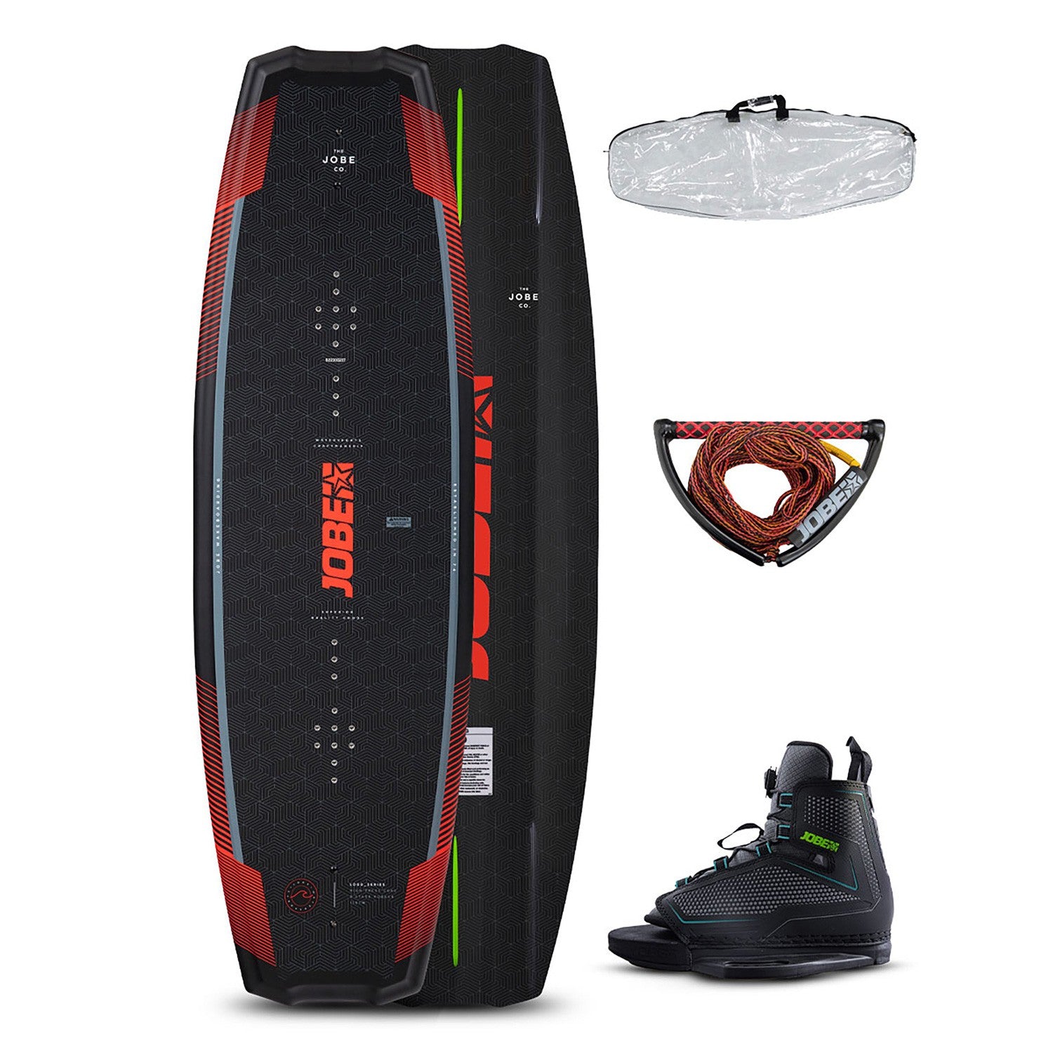  Jobe Logo Wakeboard 138 & Maze-Bindungspaket 