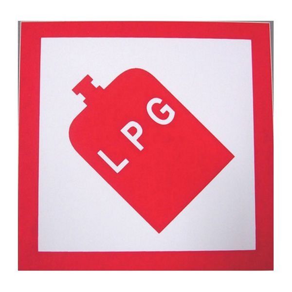  LPG-Aufkleber 