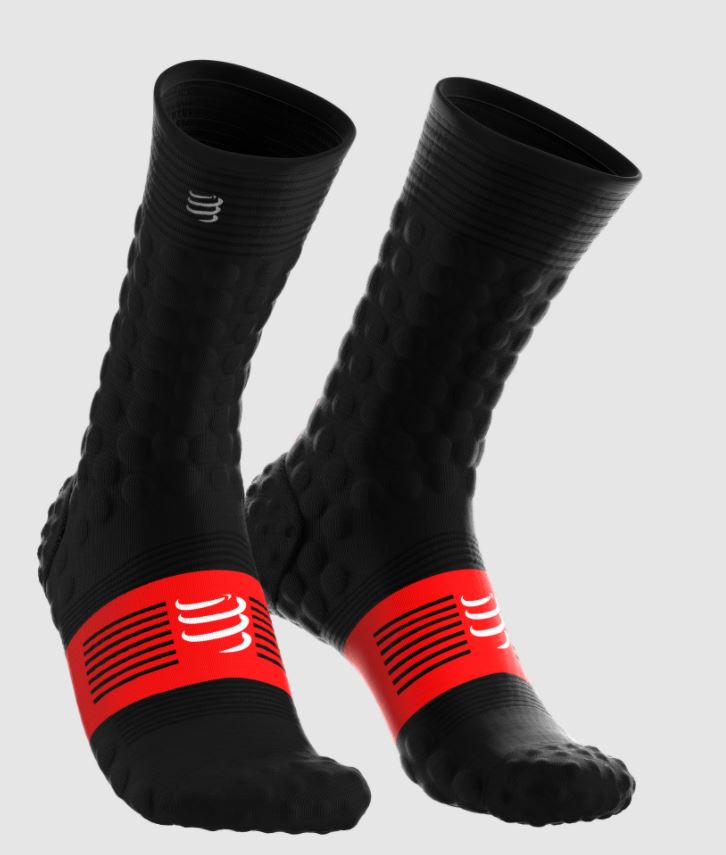  COMPRESSPORT PRO RACING SOCKS V3.0 – WINTER RUN – MERINOWOLLE & SEIDE 