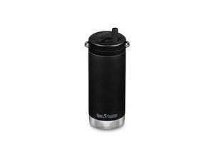  Klean Kanteen Insulated TKWide mit Twist Cap 355 ml – Schwarz 