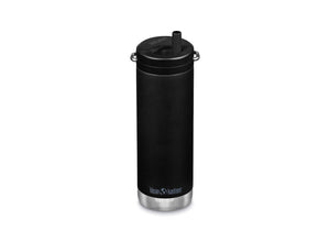  Klean Kanteen Insulated TKWide mit Twist Cap 473 ml – Schwarz 