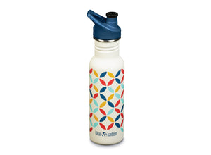  Klean Kanteen Narrow Classic mit Sportkappe 532 ml – Retro Dot 