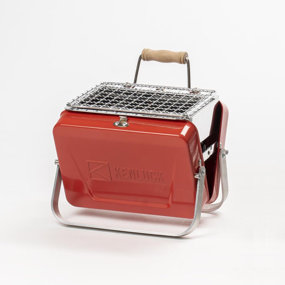  Kenluck MINI Grill / BBQ – Hammertone – LUCKY GLOSS RED 