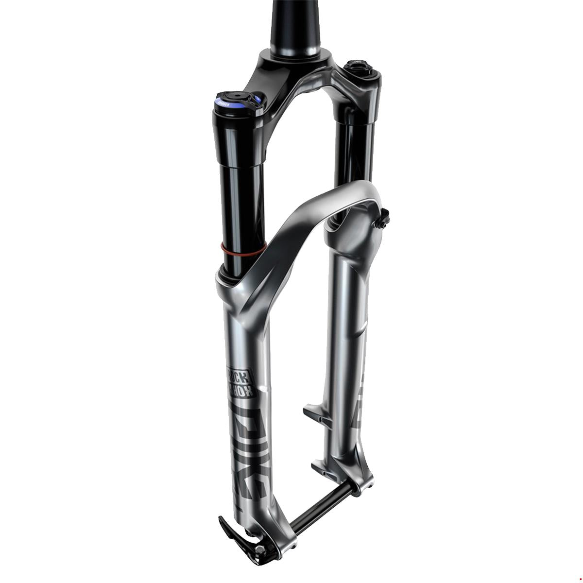  ROCKSHOX GABEL PIKE DJ – 26" 15X100 SOLO AIR 100 GLANZ SILBER, CROWN ADJALUM STR TPR SCHEIBE (INKLUSIVE 2 BTMTOKENS, STAR MUTTER, MAXLE ULT) A3 