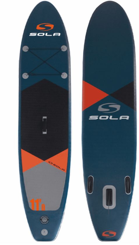  Sola SUP-Board-Paket 11` aufblasbar 