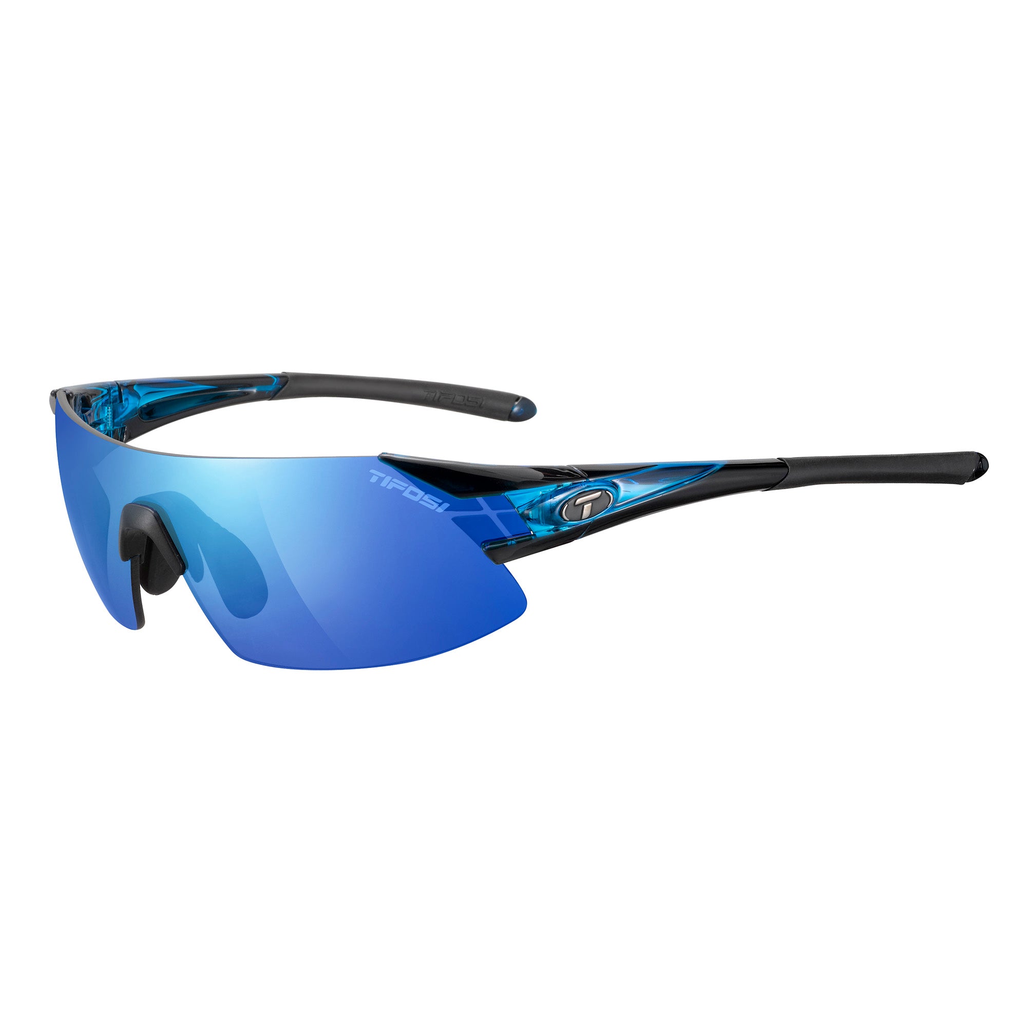  TIFOSI PODIUM XC SONNENBRILLE MIT KRISTALLBLAUEM CLARION-BLAUEN GLAS 