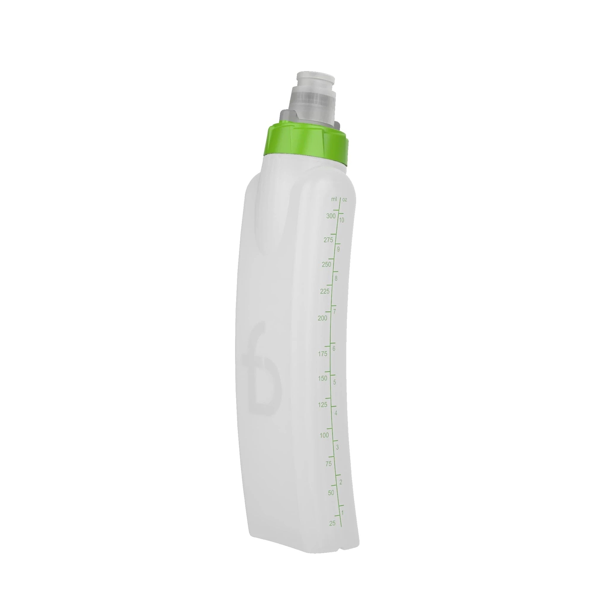  FlipBelt Arc Wasserflasche Weiß/Grün 300ml 