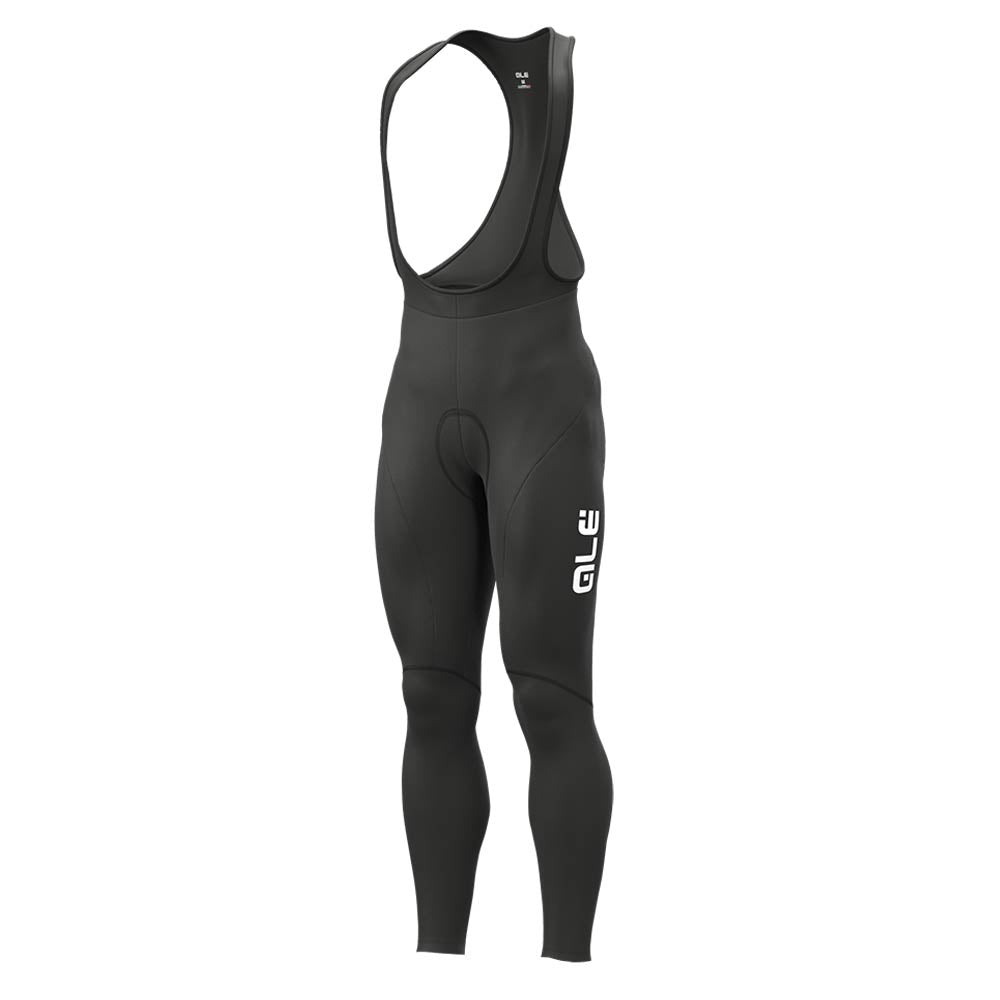  Ale Winter Solid Bibtights Schwarz/Weiß XS 