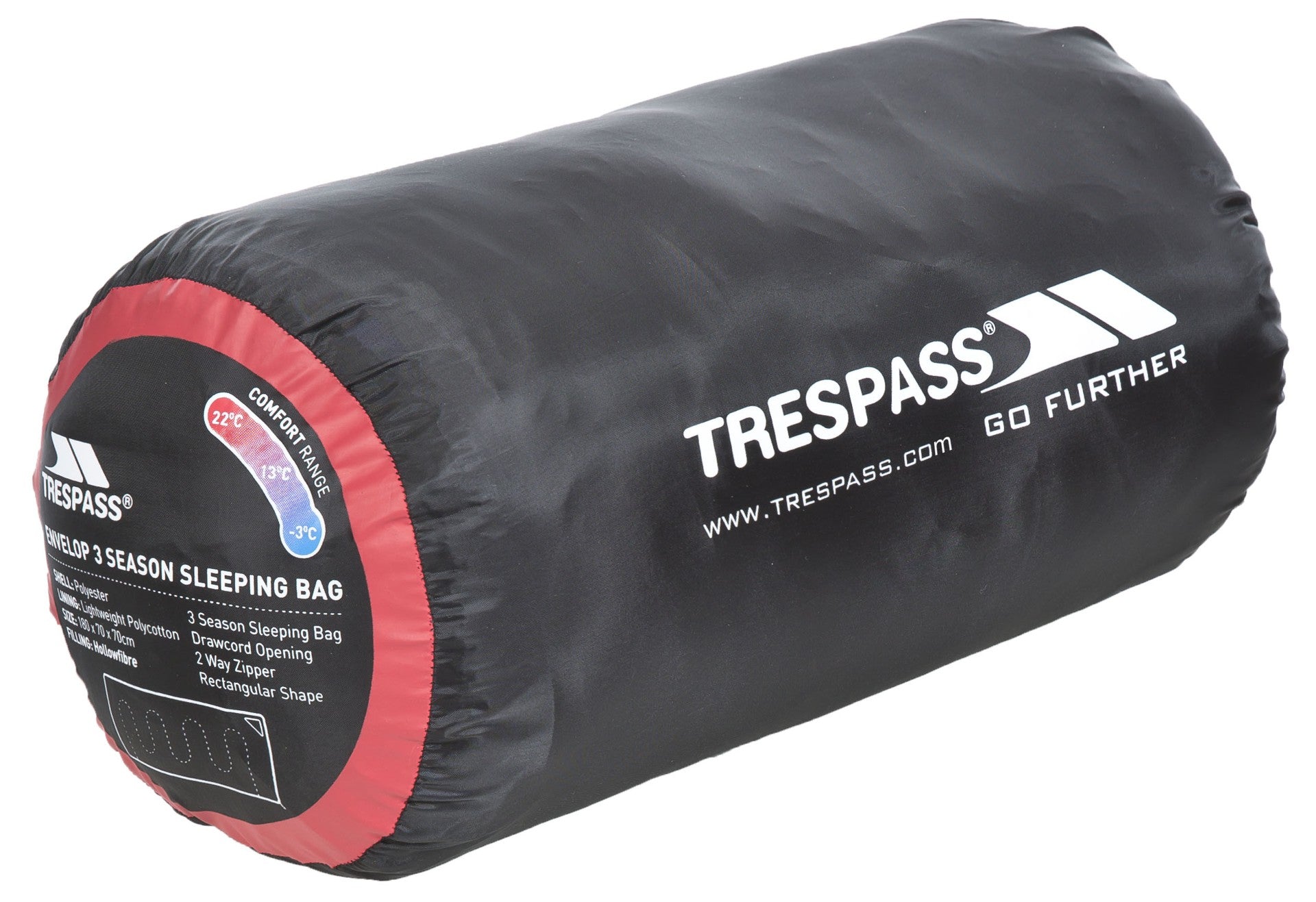  Trespass Envelop 2–3-Jahreszeiten-Schlafsack 