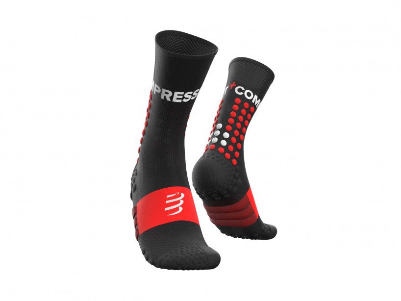  Compressport Ultra TRAIL Socken – Schwarz 