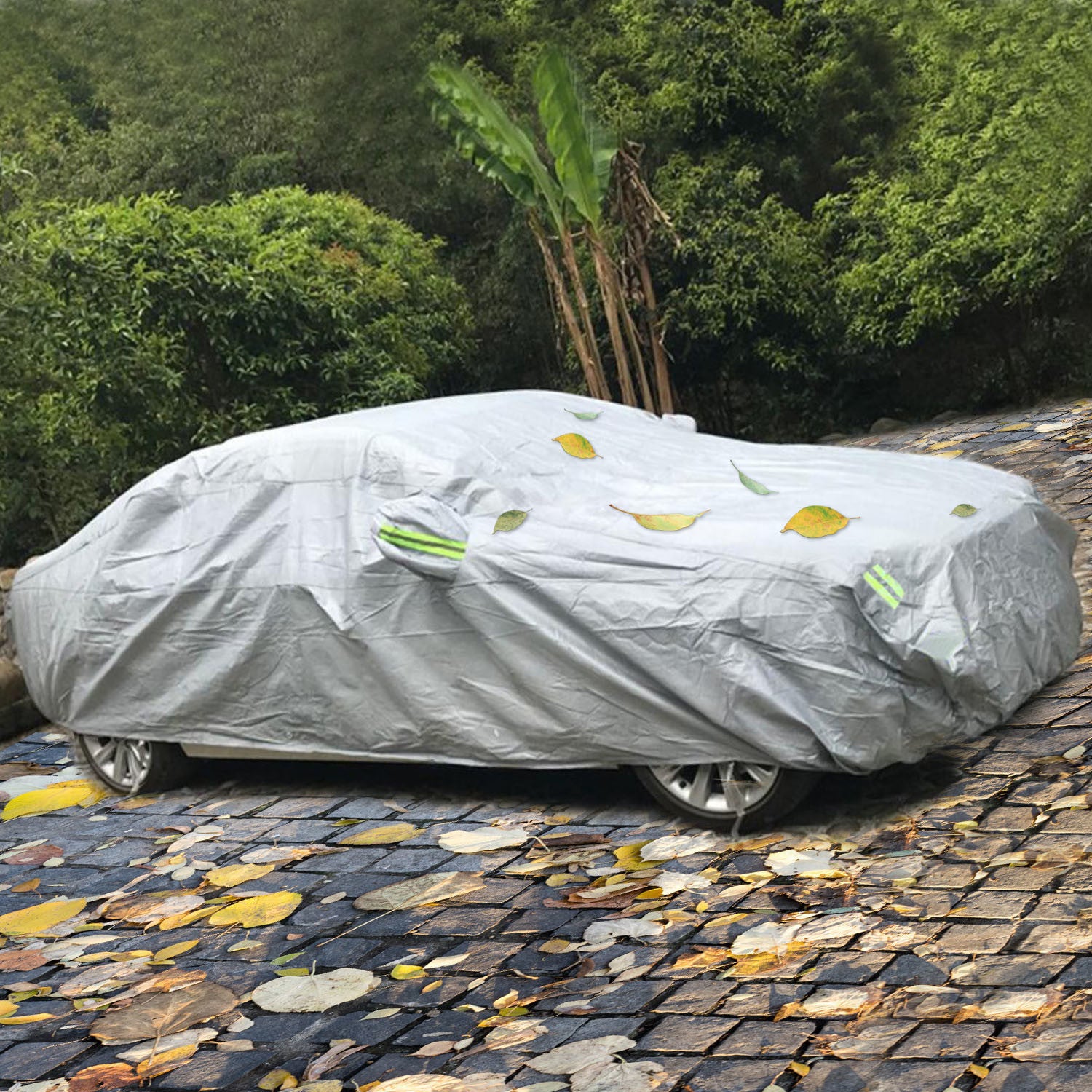 Full Coverage Car Cover Waterproof UV Protection Automotive Cover