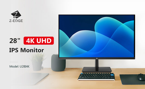U28I4K 28 4K IPS Monitor UHD 3840x2160 60Hz 4ms HDMI DP Port Eye-Care