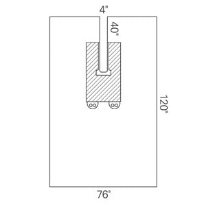 Halyard U-Drape, 17/cs