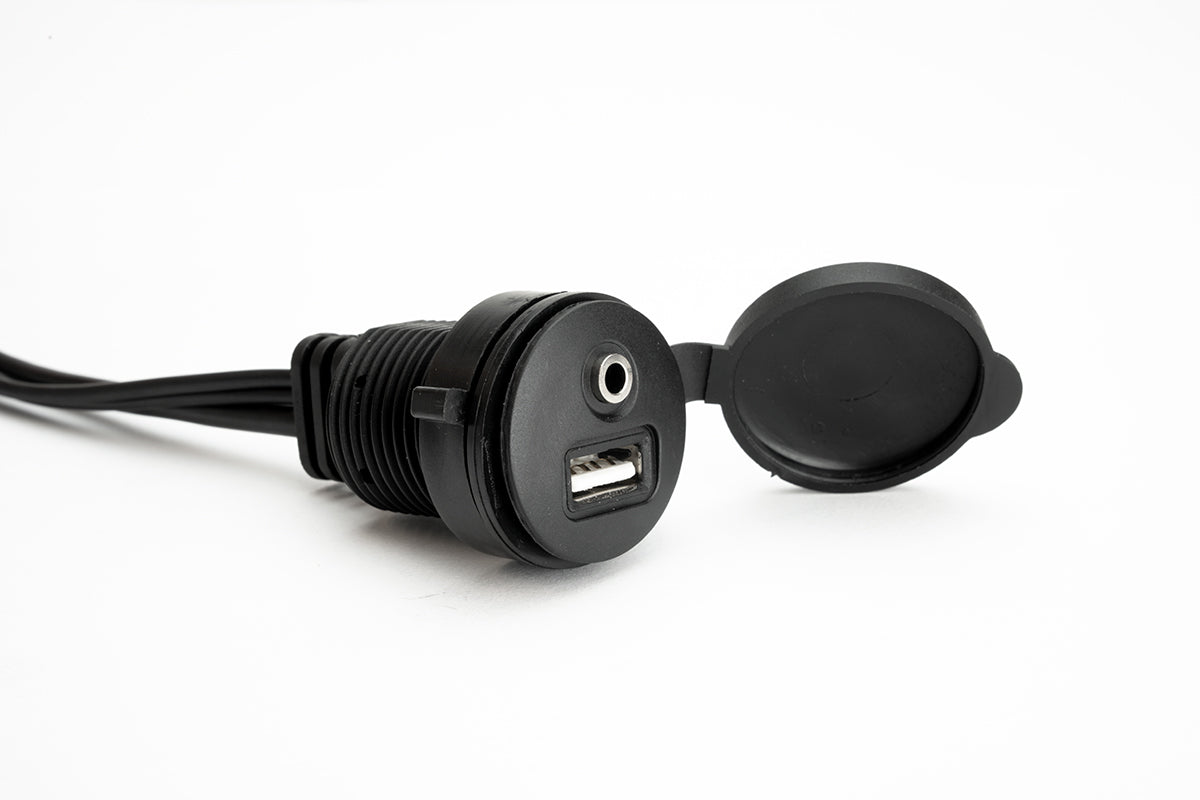  AUX and USB Charge add-on for WP Overhead Systems 