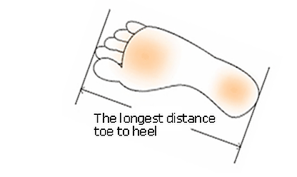 Bouge Moi foot measure