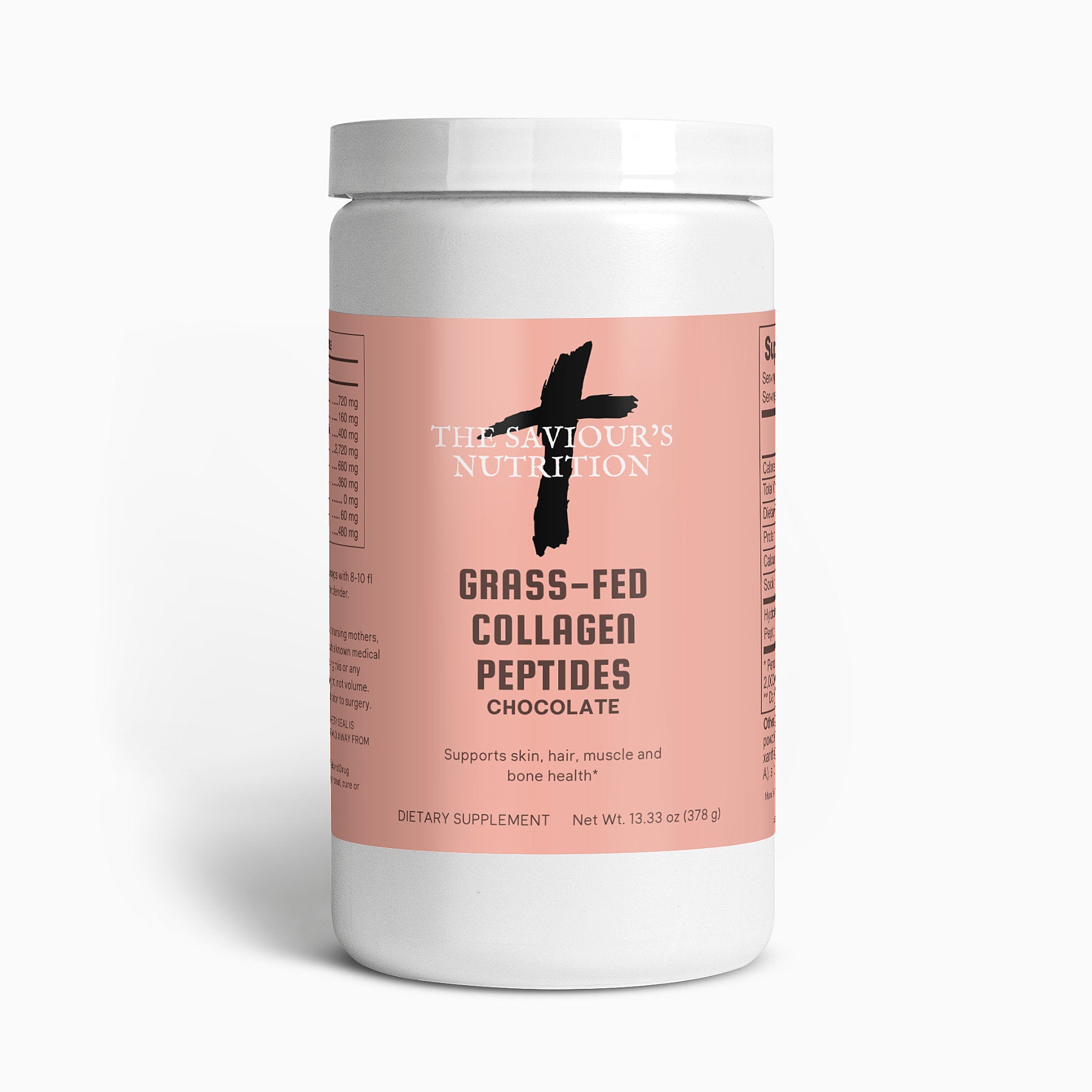 Grass-Fed Collagen Peptides Powder (Chocolate)