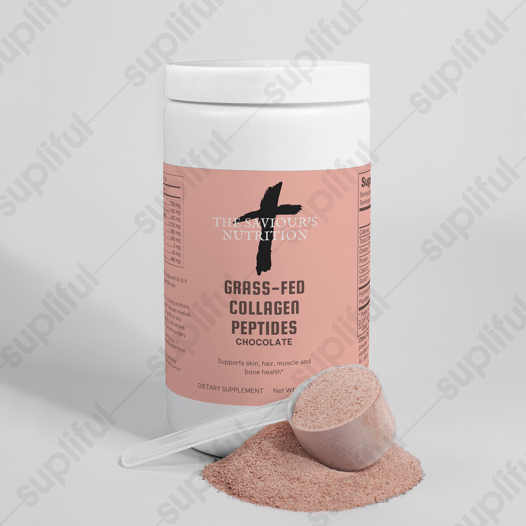 Grass-Fed Collagen Peptides Powder (Chocolate)