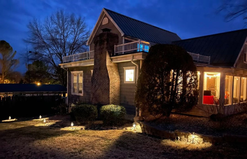 modern solar path lights