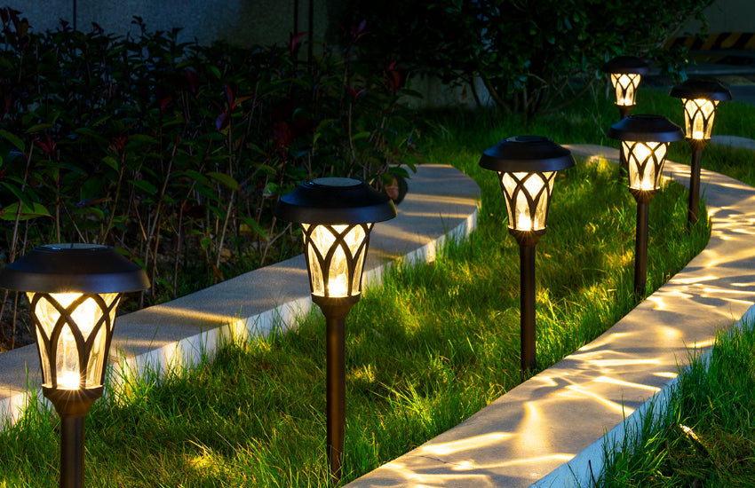 Gigalumi lights for yard