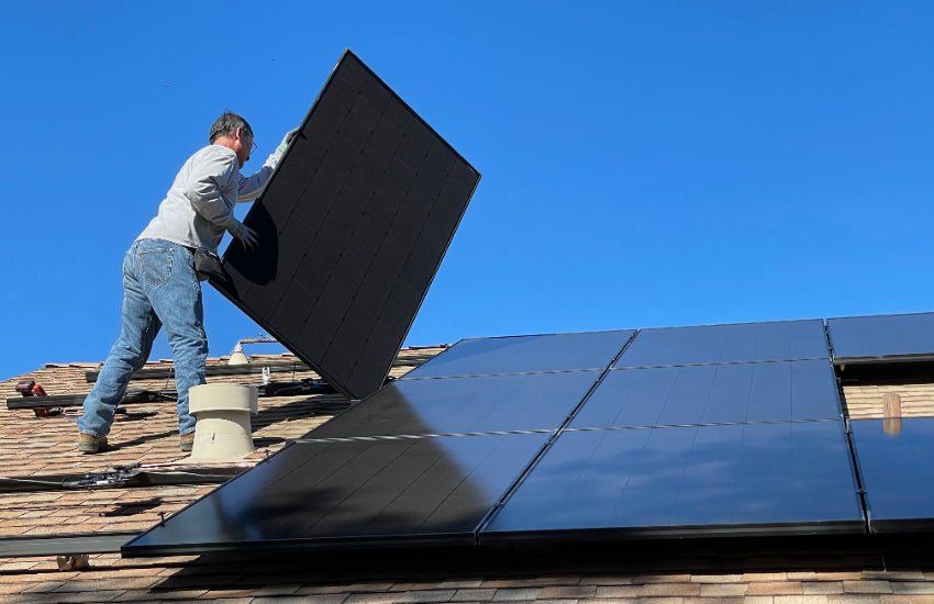 install solar panels