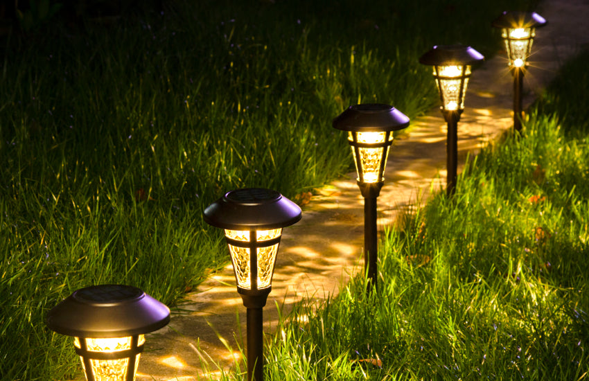 Gigalumi outdoor solar lights pathway