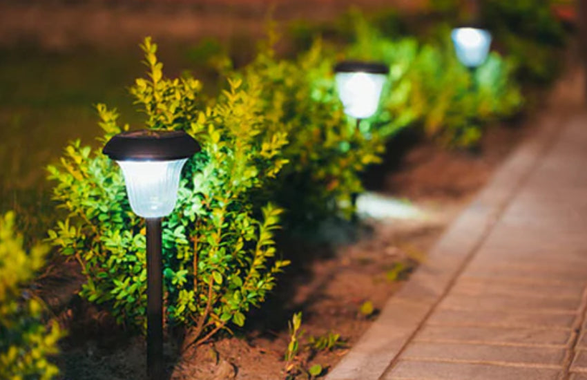 solar lights for garden