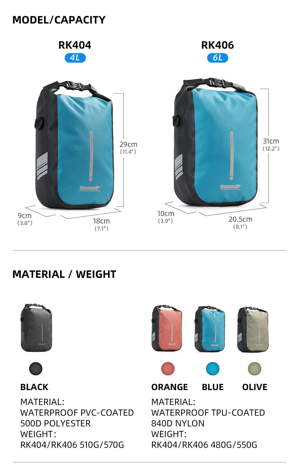 Waterproof Fork Bag